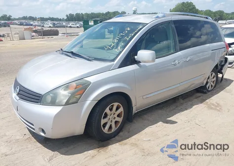 2008 Nissan Quest 3.5 S z USA, uszkodzony, nr VIN 5N1BV28U98N115543